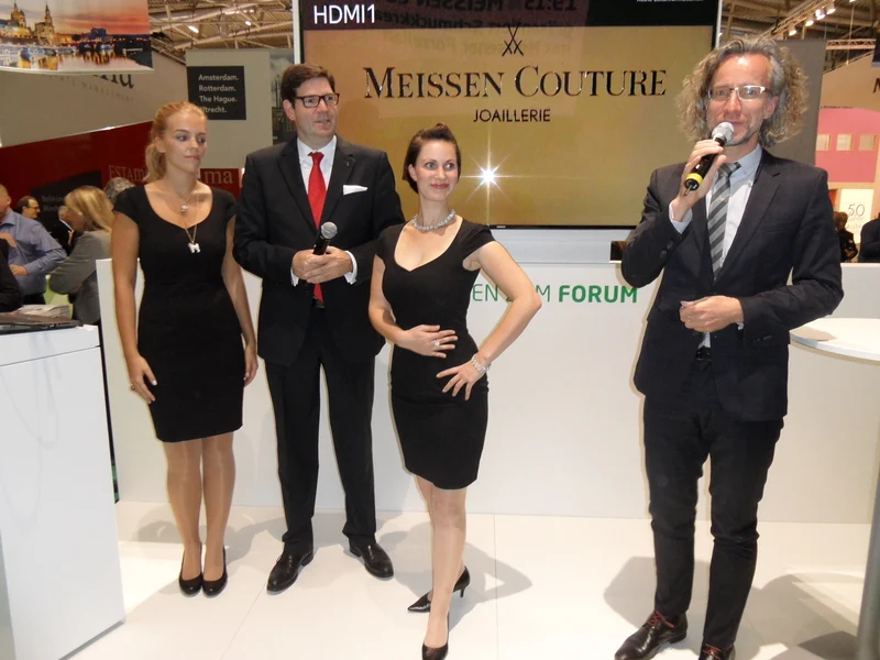 MEISSEN COUTURE® präsentiert Schmuckkreationen mit Meissener Porzellan